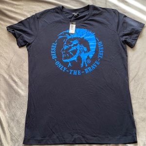 NWT Men’s Diesel Only the Brave T